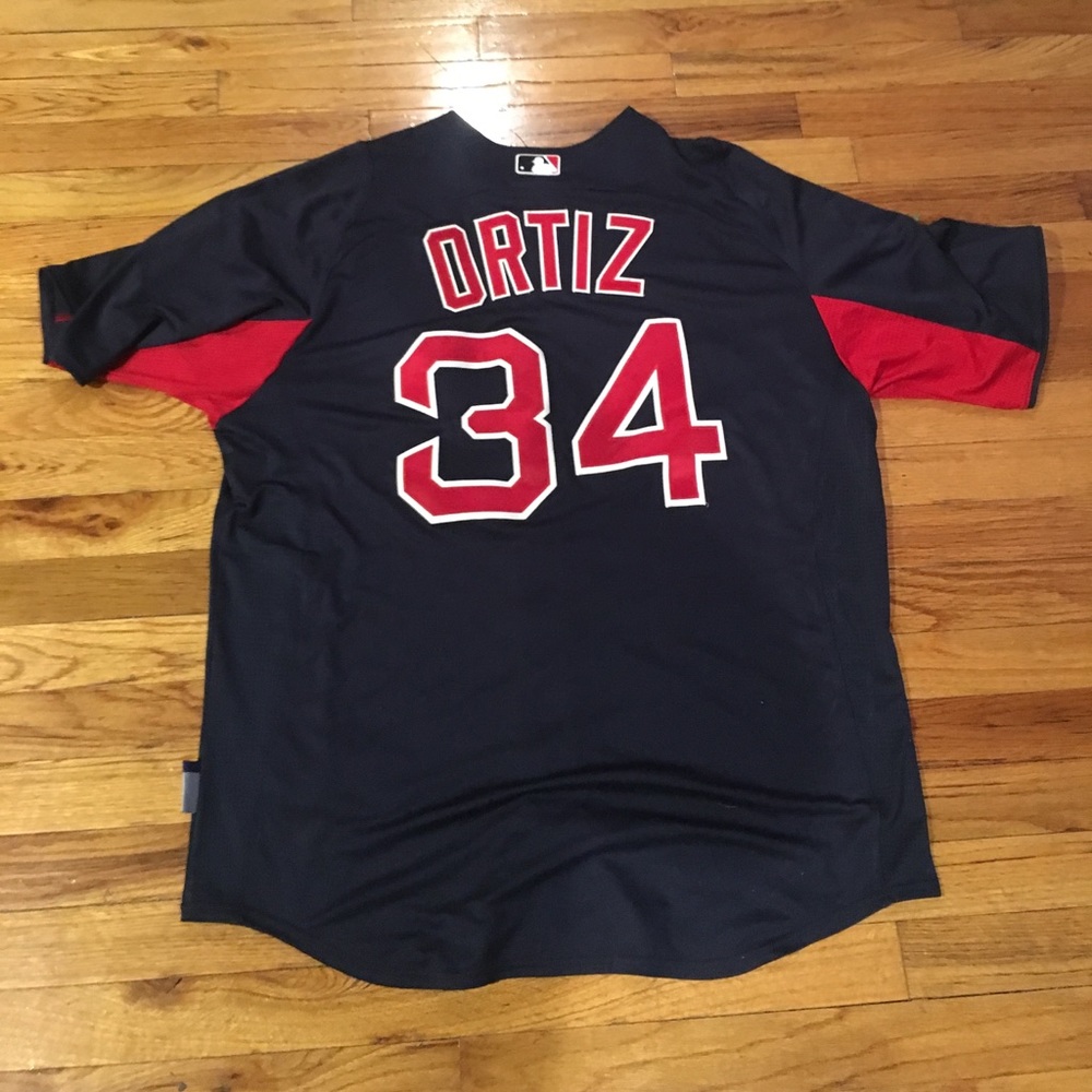 David Ortiz Boston Redsox Jersey Men’s Large